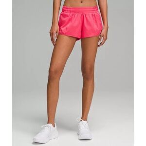 Lululemon Hotty Hot Low-Rise Lined Short 2.5" Glaze Pink